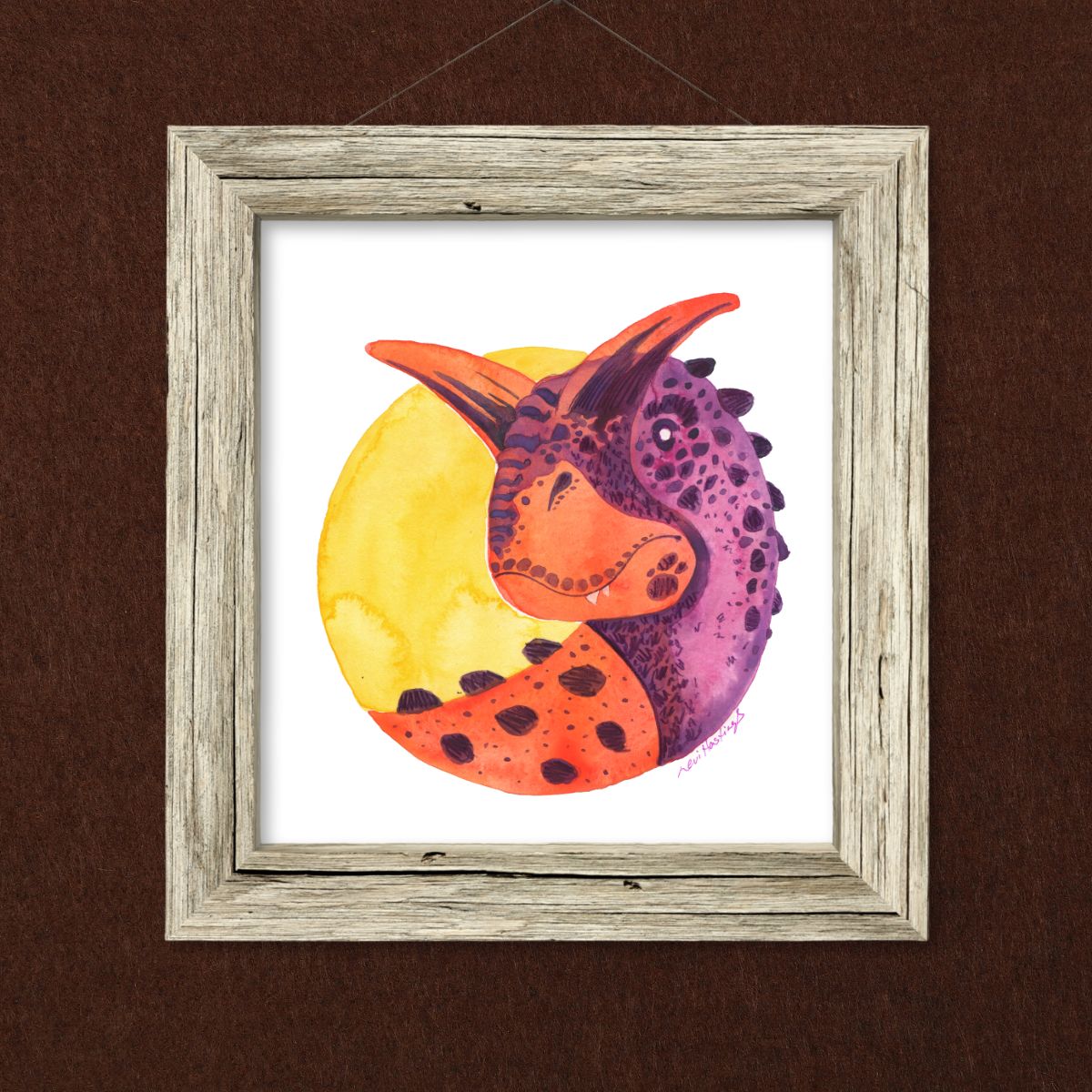 Carnotaurus - Fine Art Print