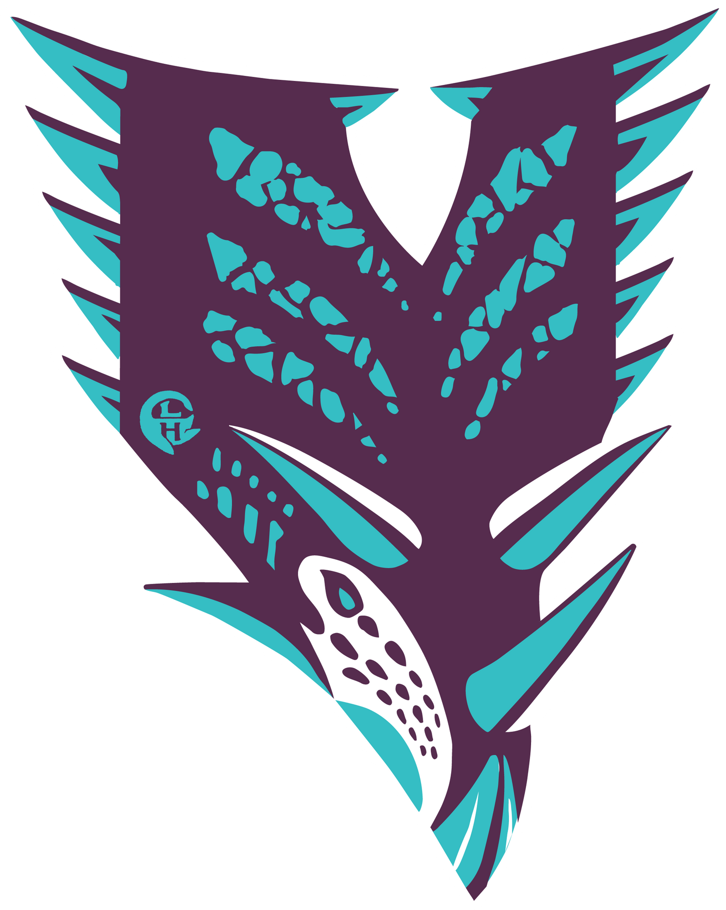 Chasmosaurus Dinosaur Sticker