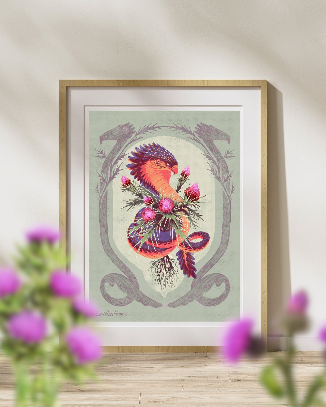 Cobra Thistle - Limited Edition Fine Art Print