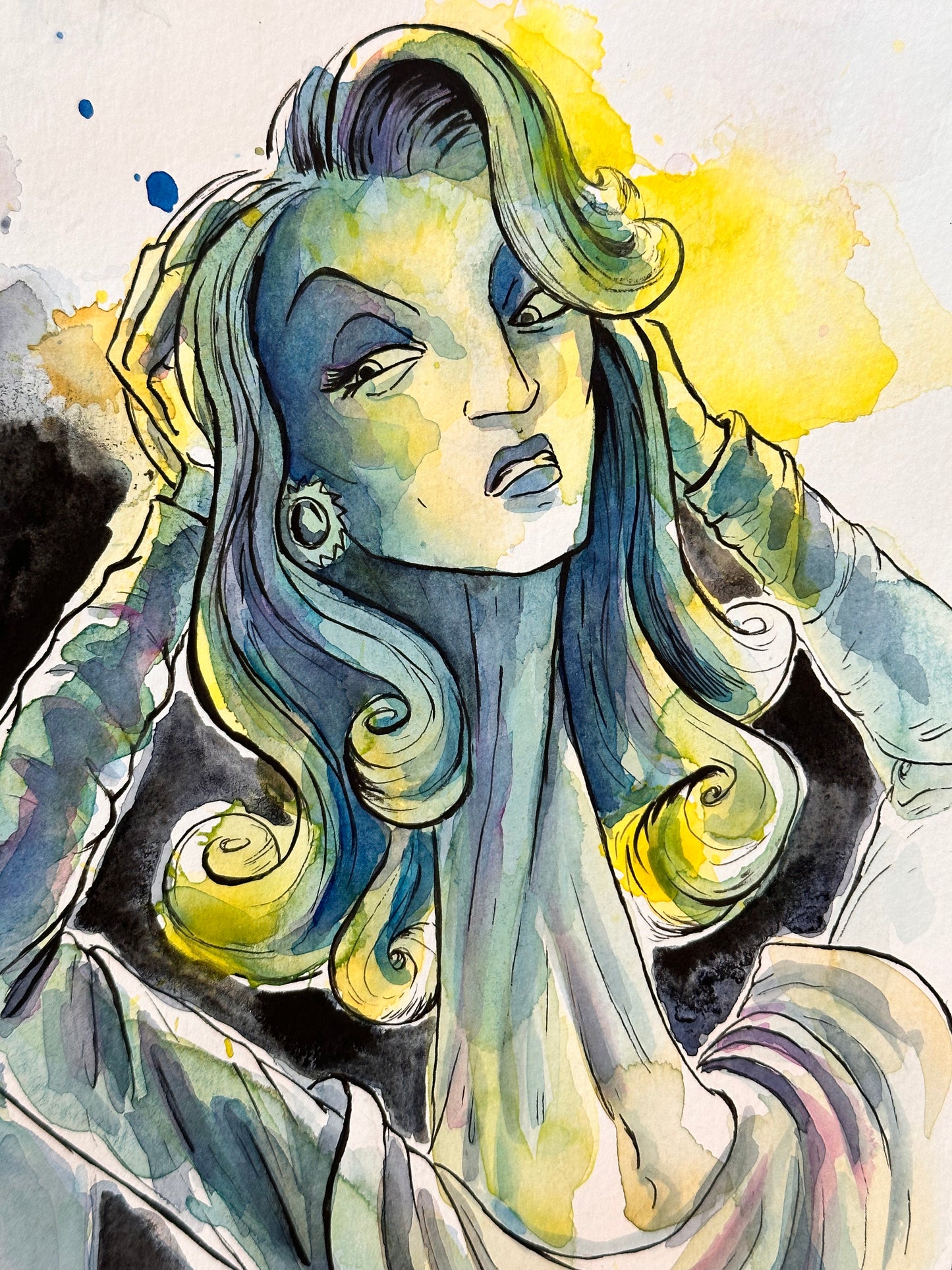 Death Becomes Her - Original Painting
