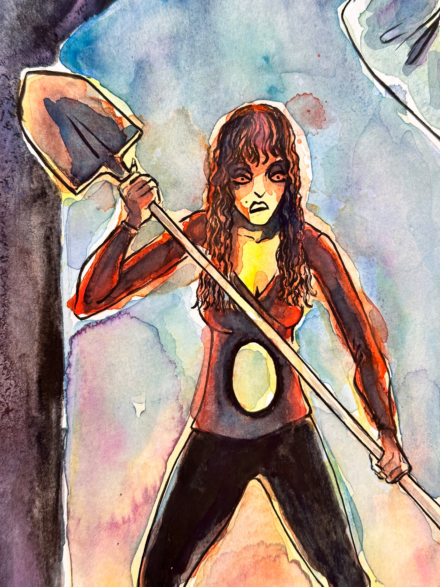 Death Becomes Her - Original Painting