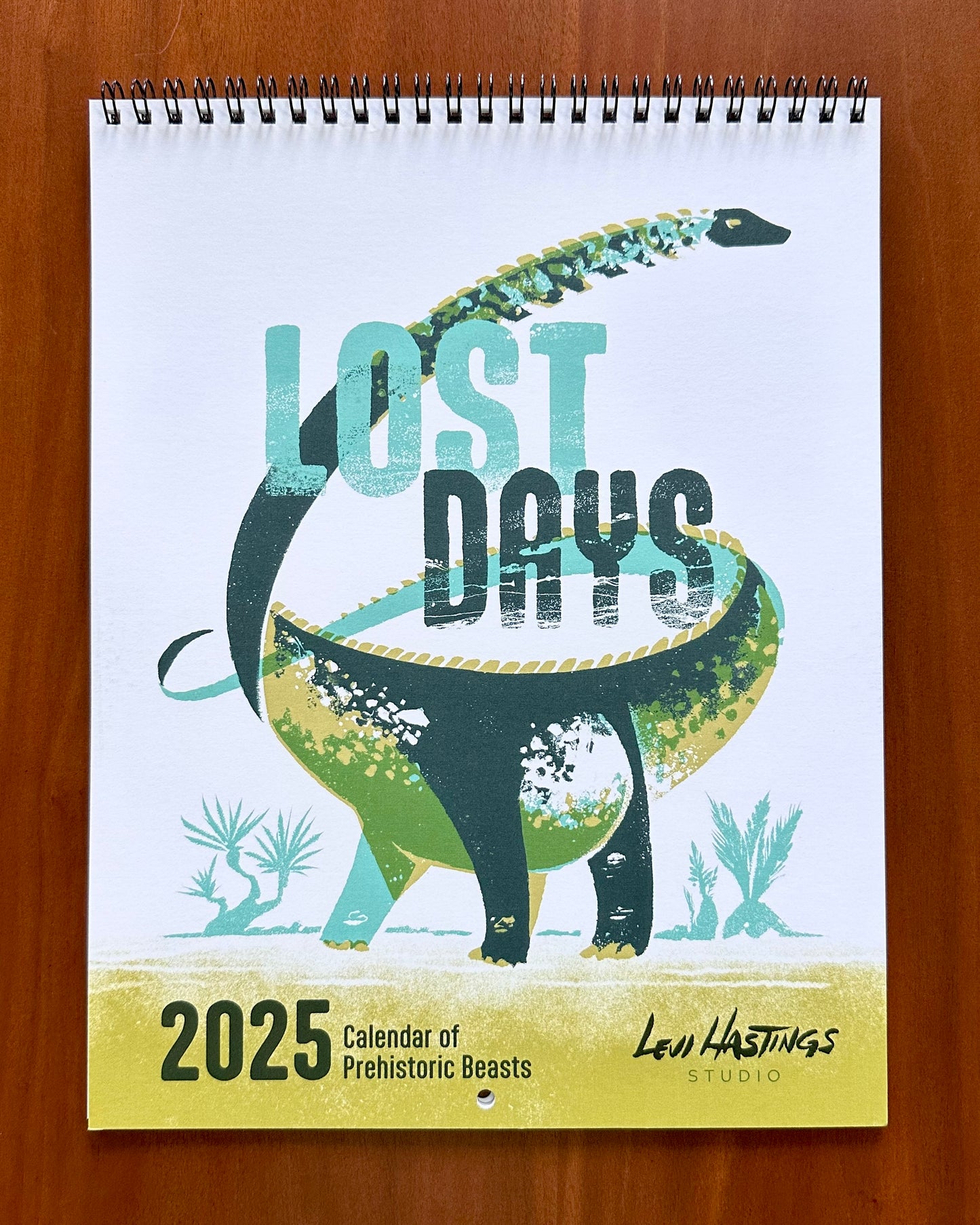 Lost Days - 2025 Paleo Art Calendar