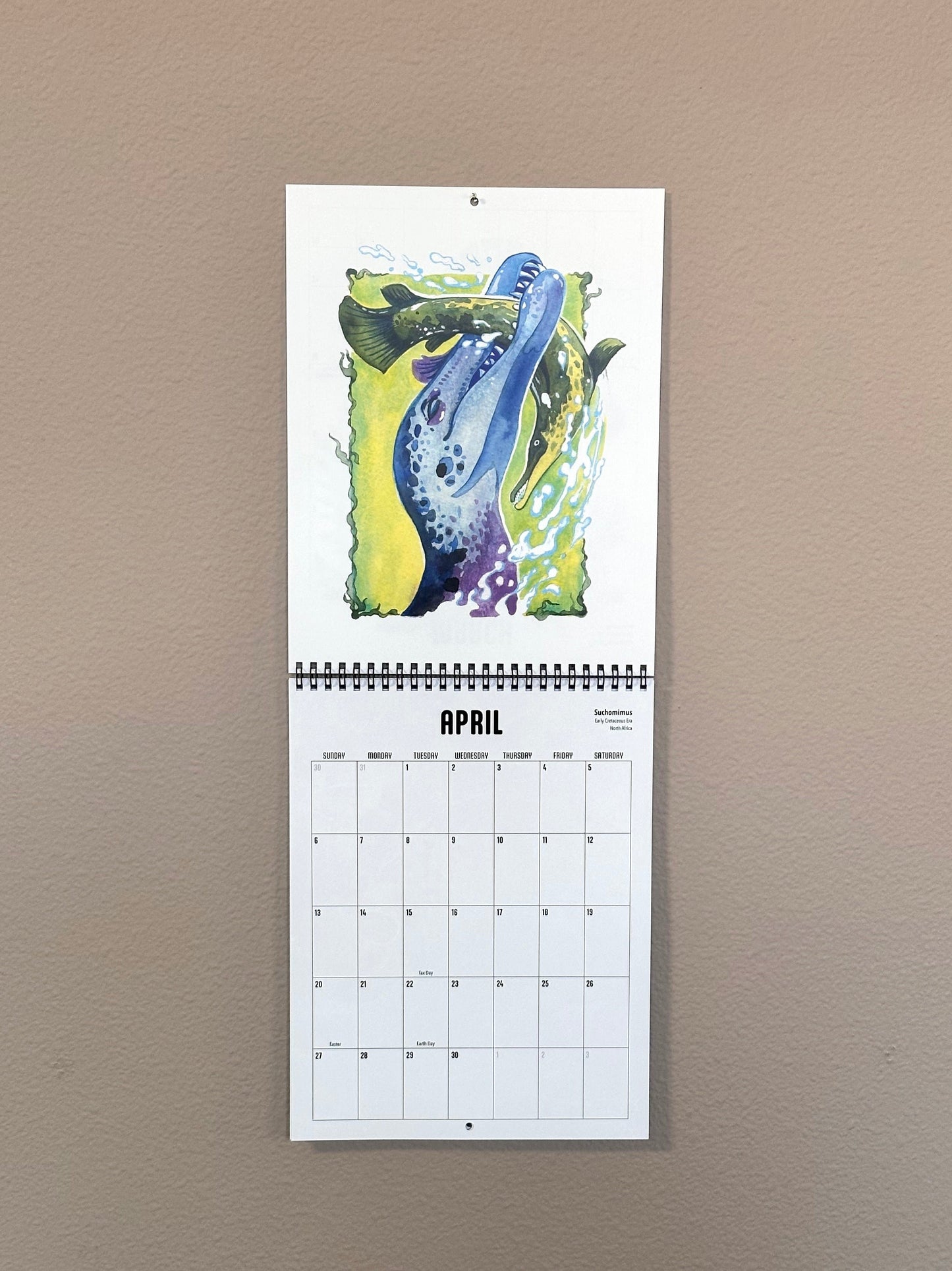 Lost Days - 2025 Paleo Art Calendar