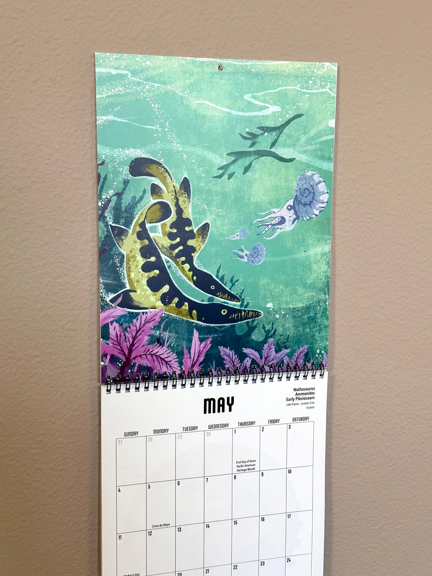Lost Days - 2025 Paleo Art Calendar