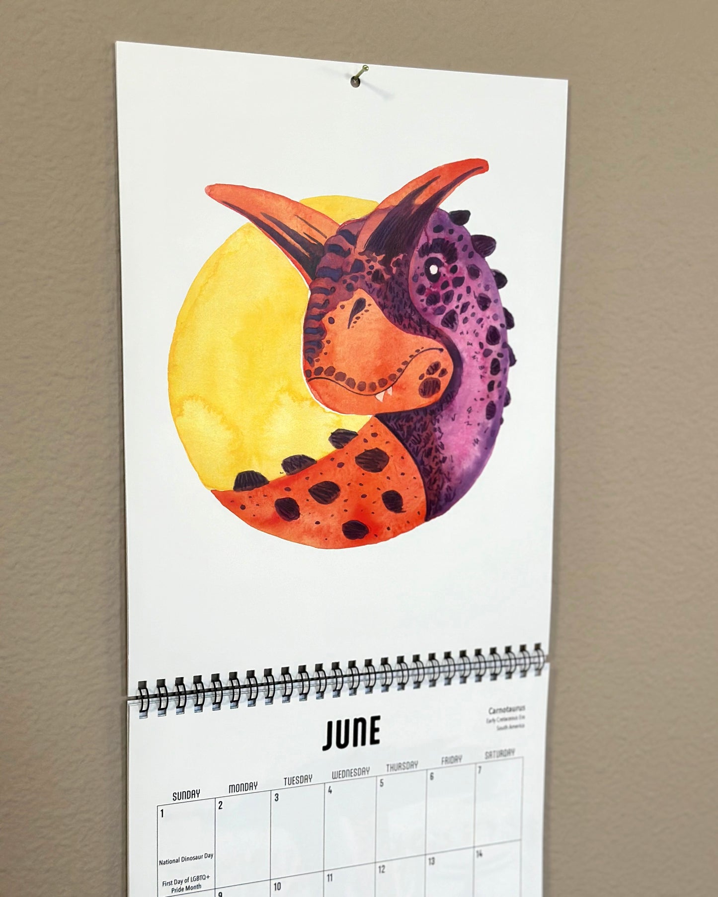 Lost Days - 2025 Paleo Art Calendar