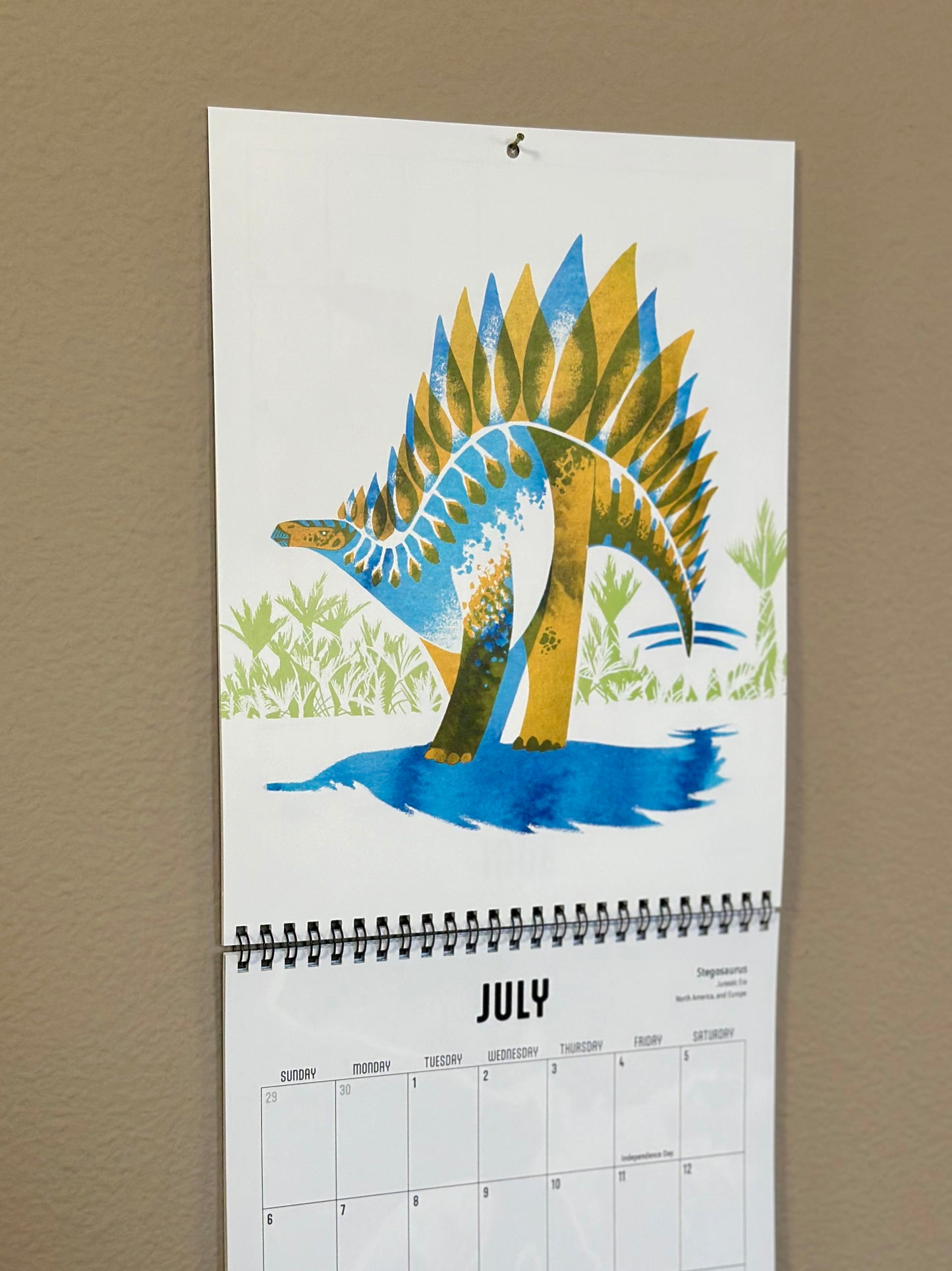 Lost Days - 2025 Paleo Art Calendar