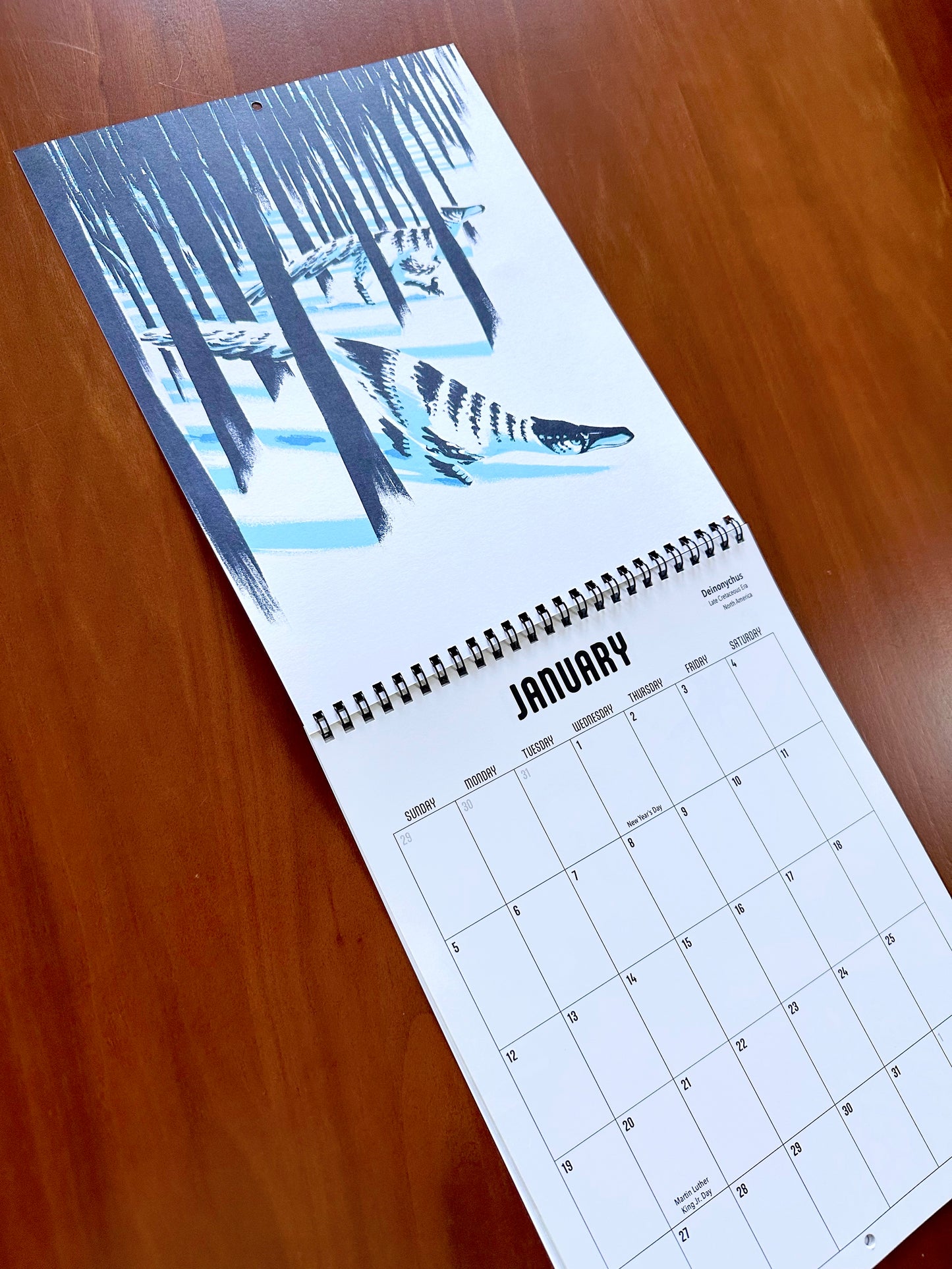 Lost Days - 2025 Paleo Art Calendar