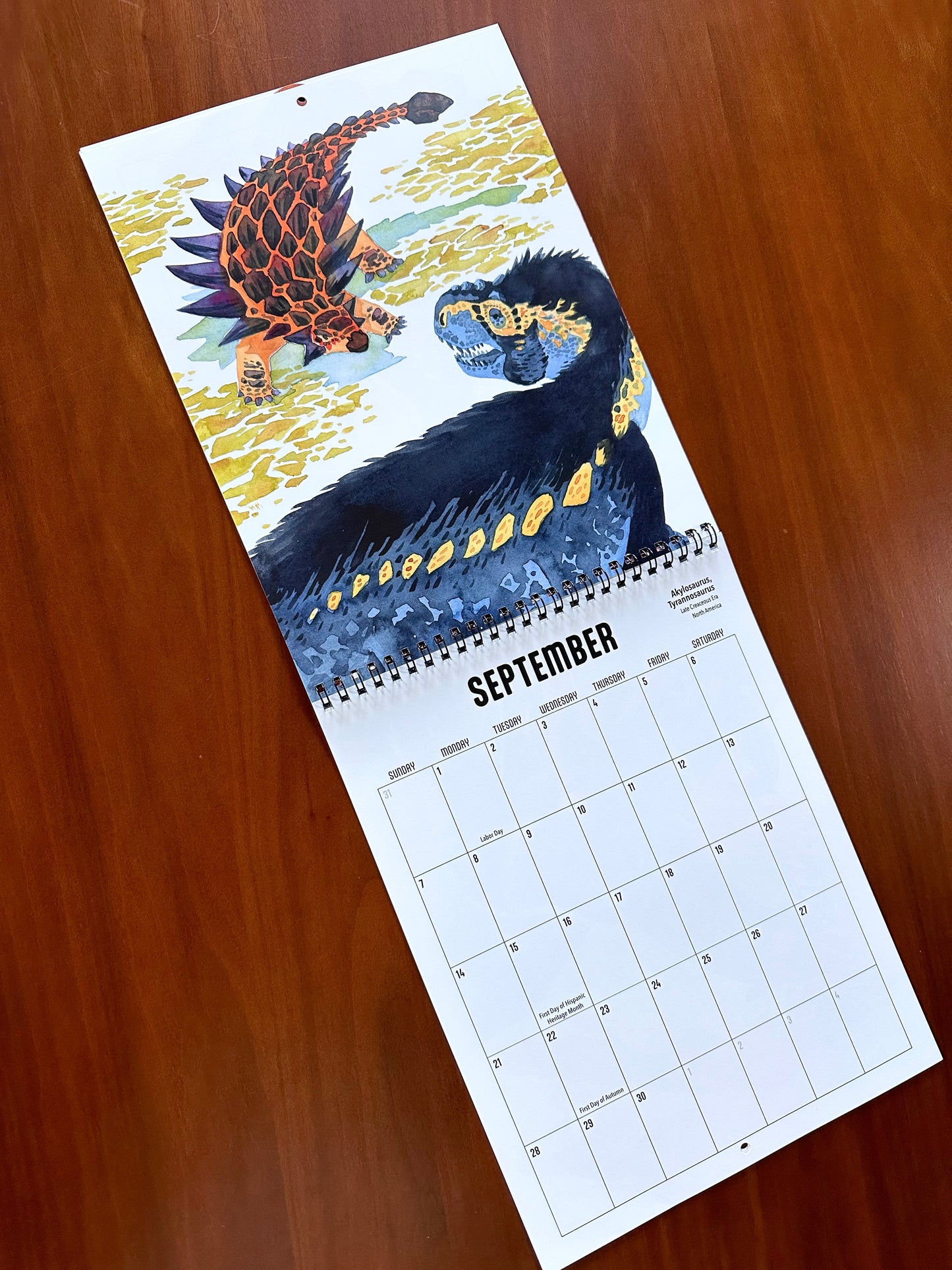 Lost Days - 2025 Paleo Art Calendar