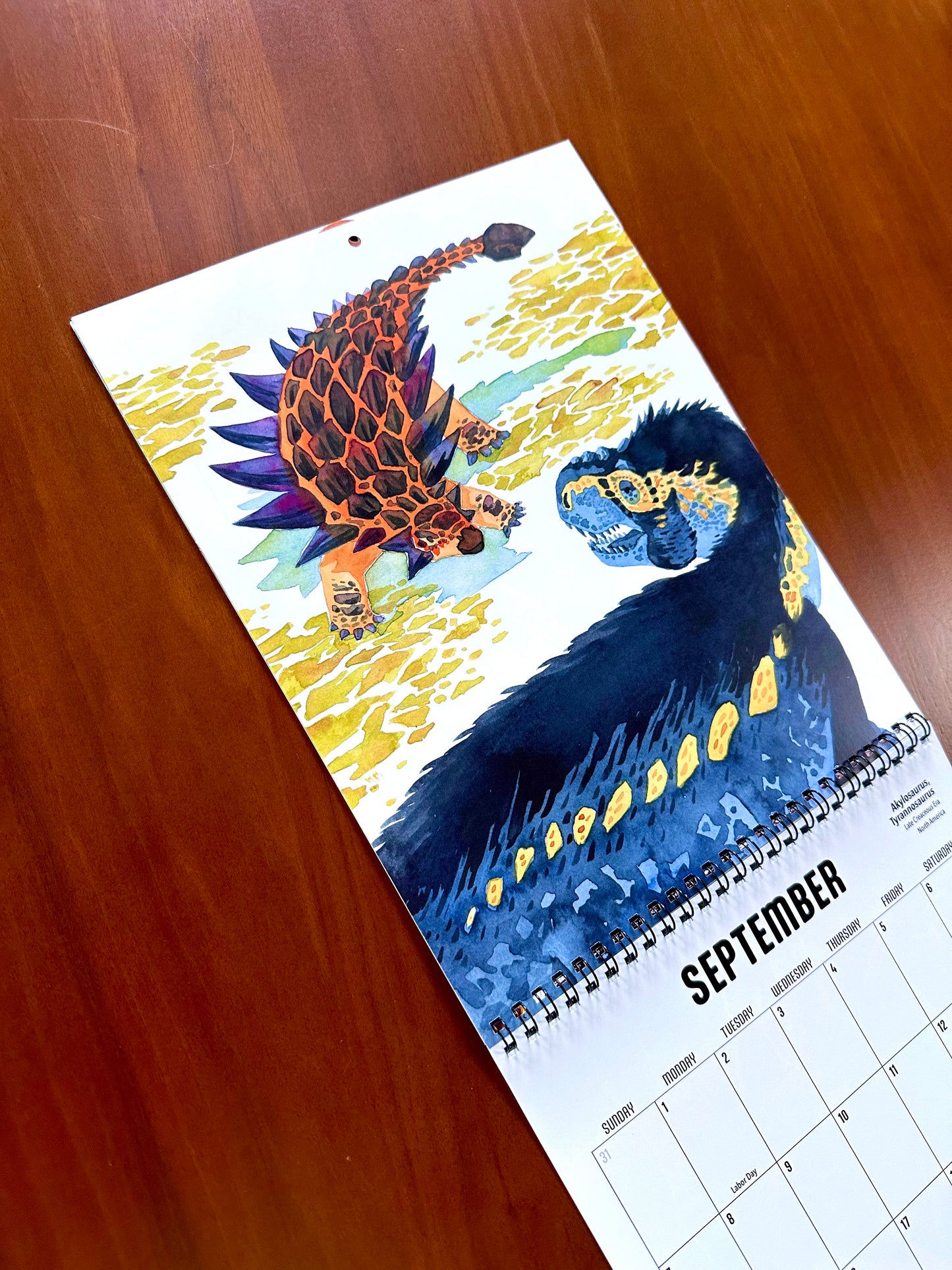 Lost Days - 2025 Paleo Art Calendar