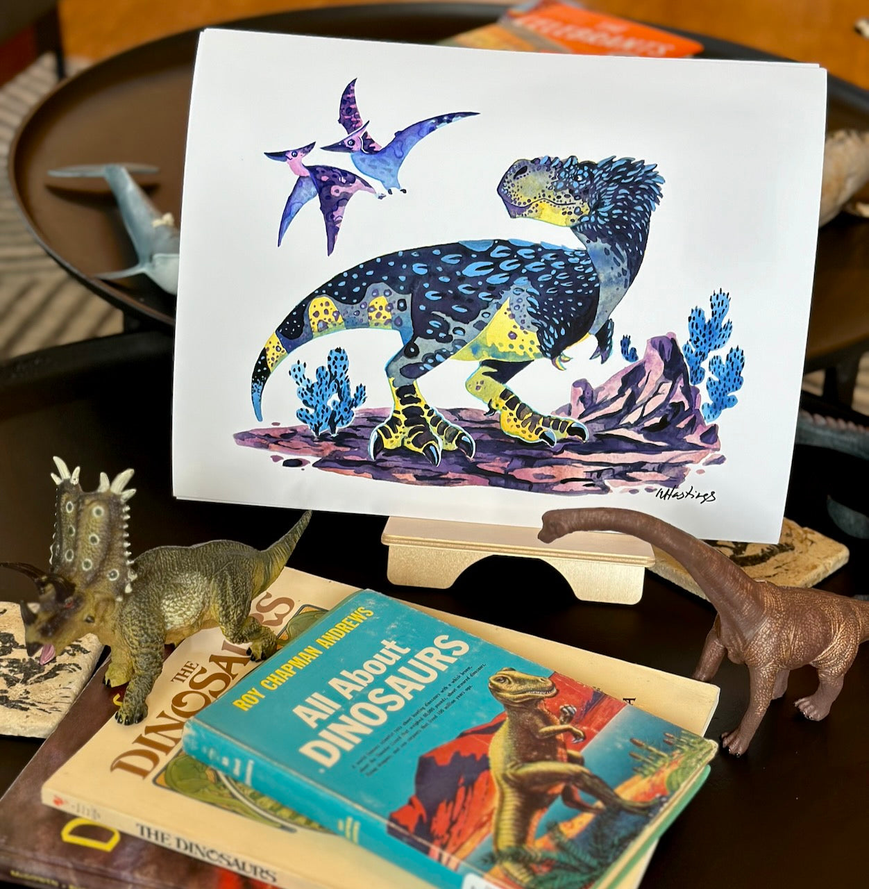 Albertosaurus Bluff - Fine Art Print