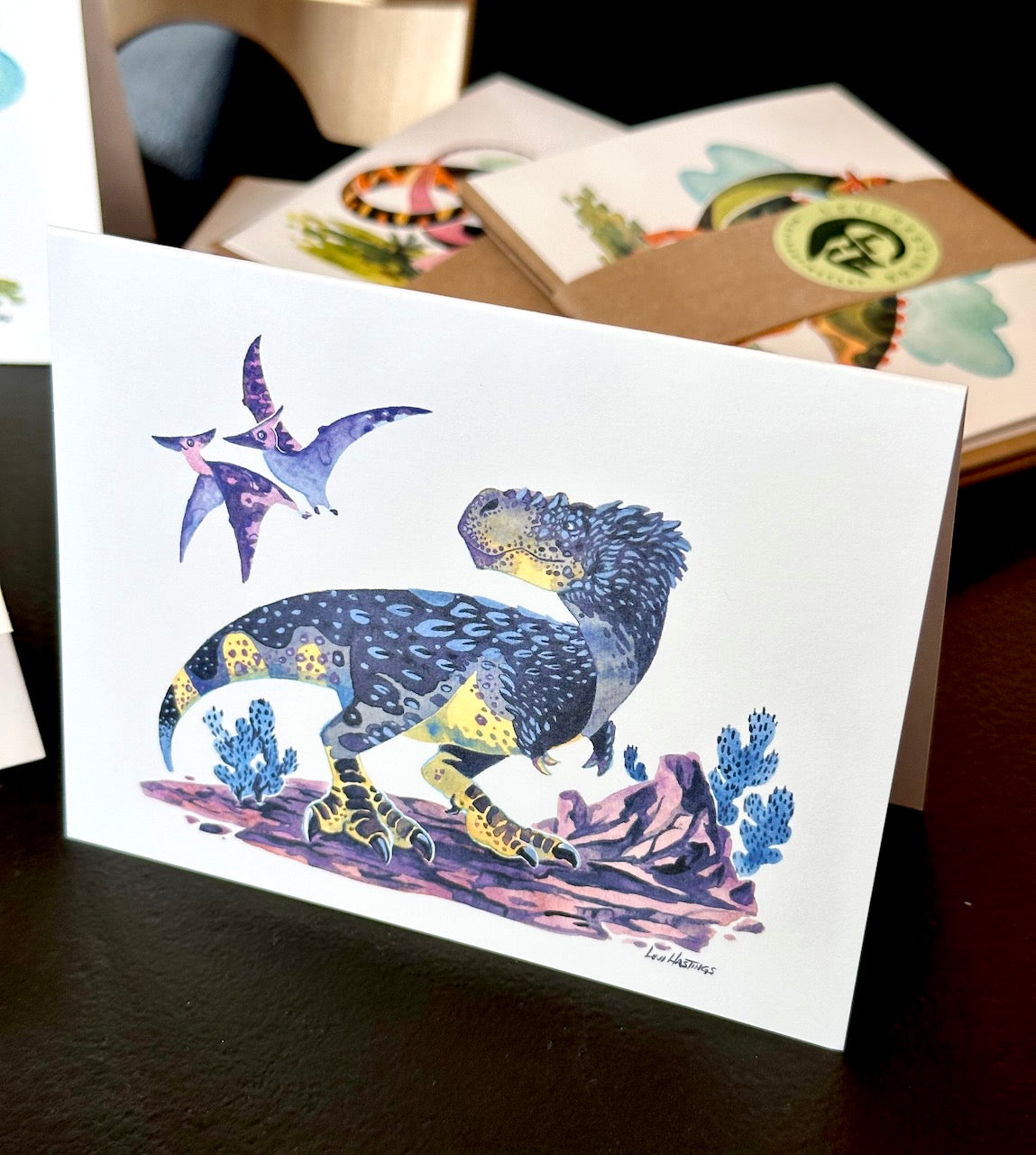 Dinosaur Greeting Card Set