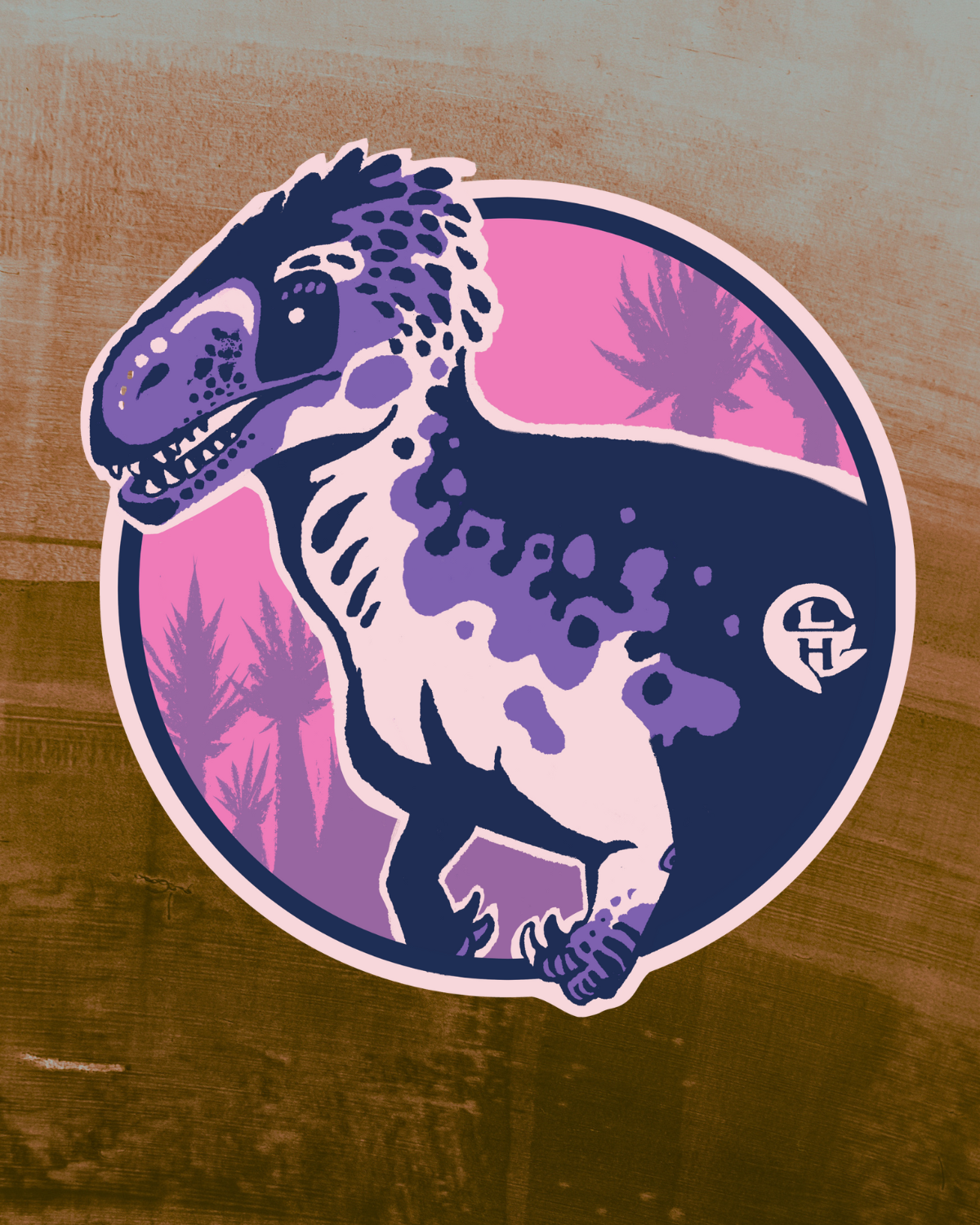 Megalosaurus Dinosaur Sticker