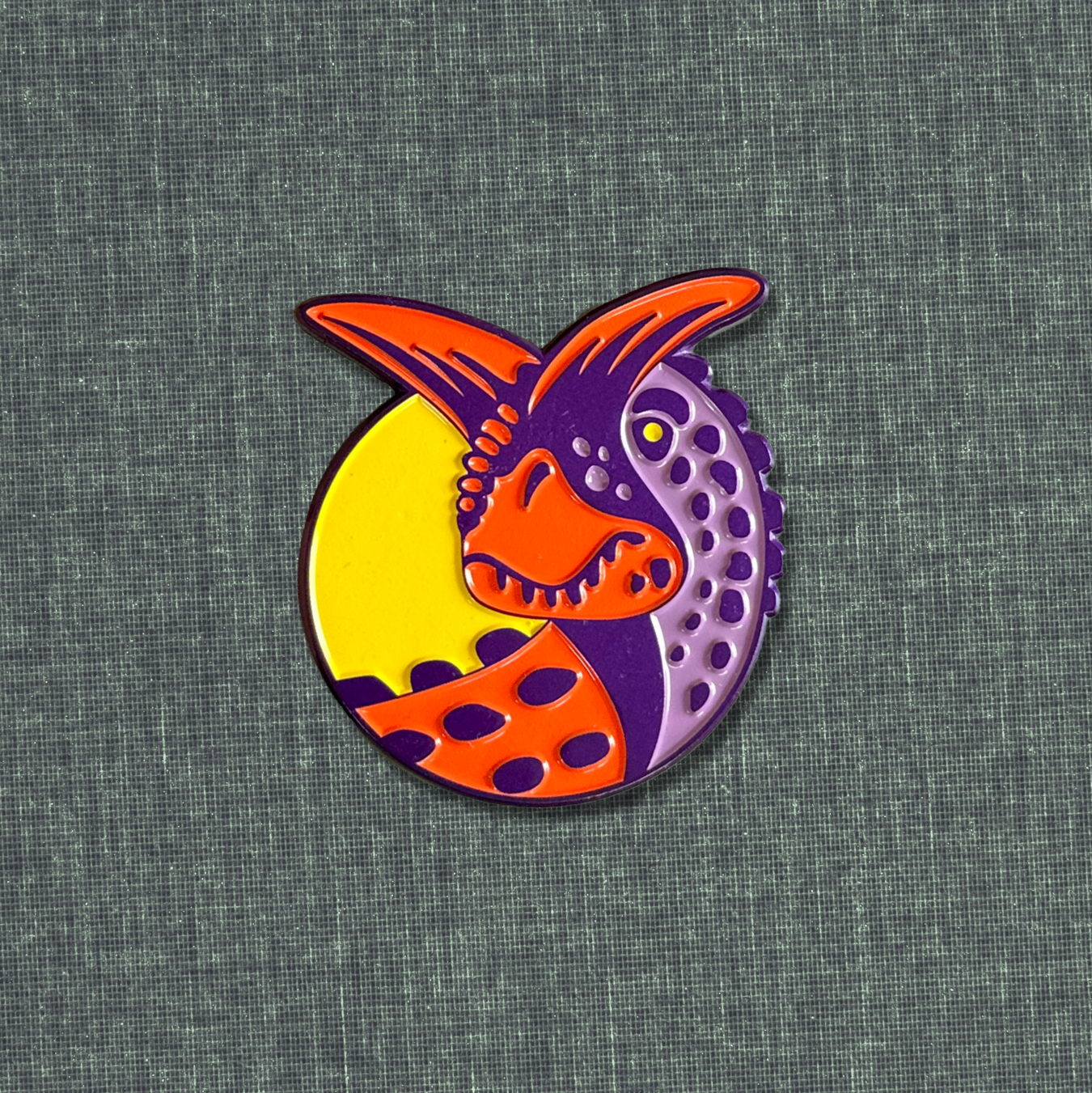 Carnotaurus Enamel Pin