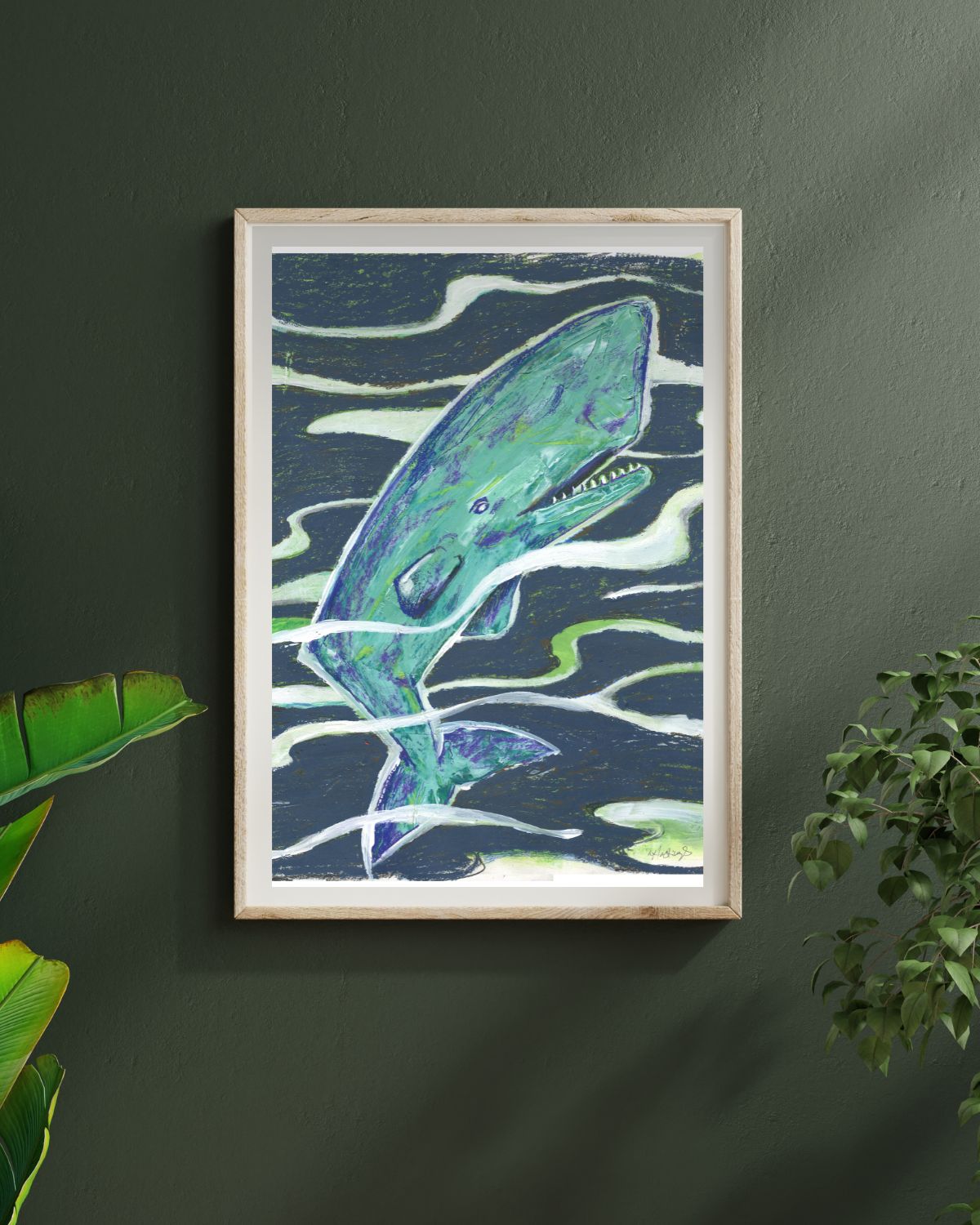 Sperm Whale - Original Painting