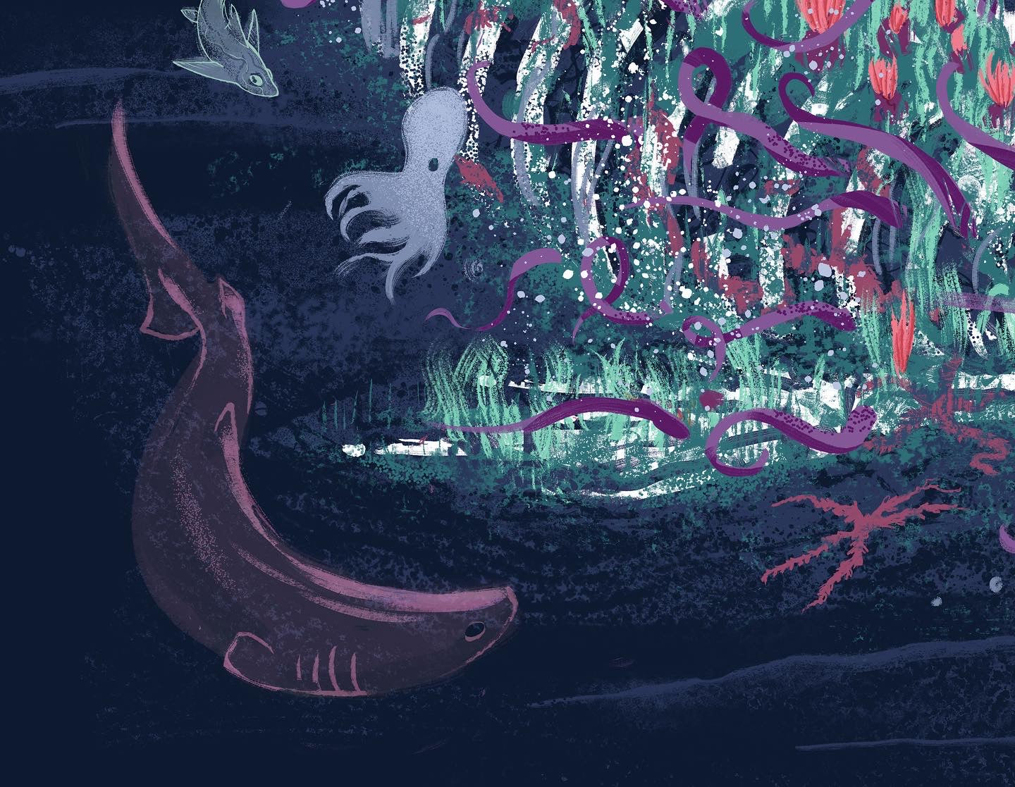 Whalefall - Fine Art Print