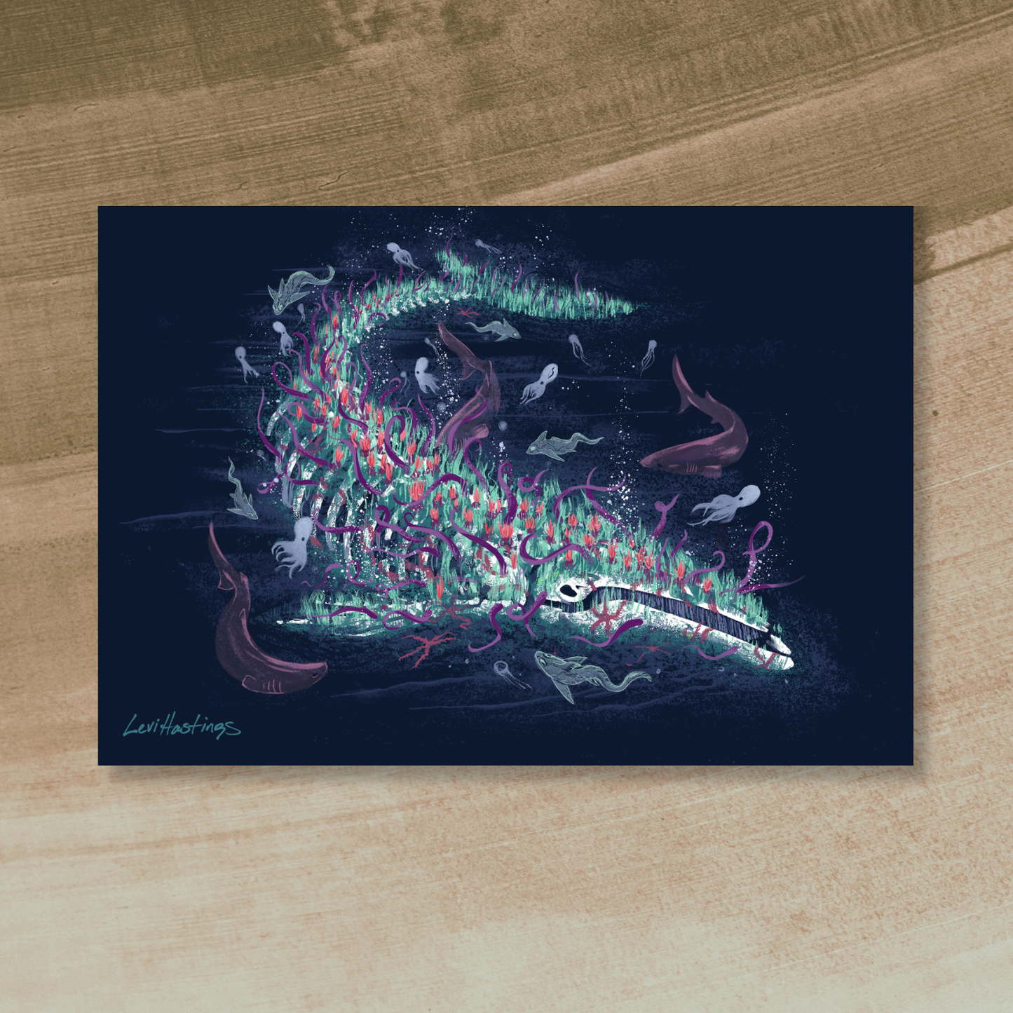 Whalefall - Fine Art Print