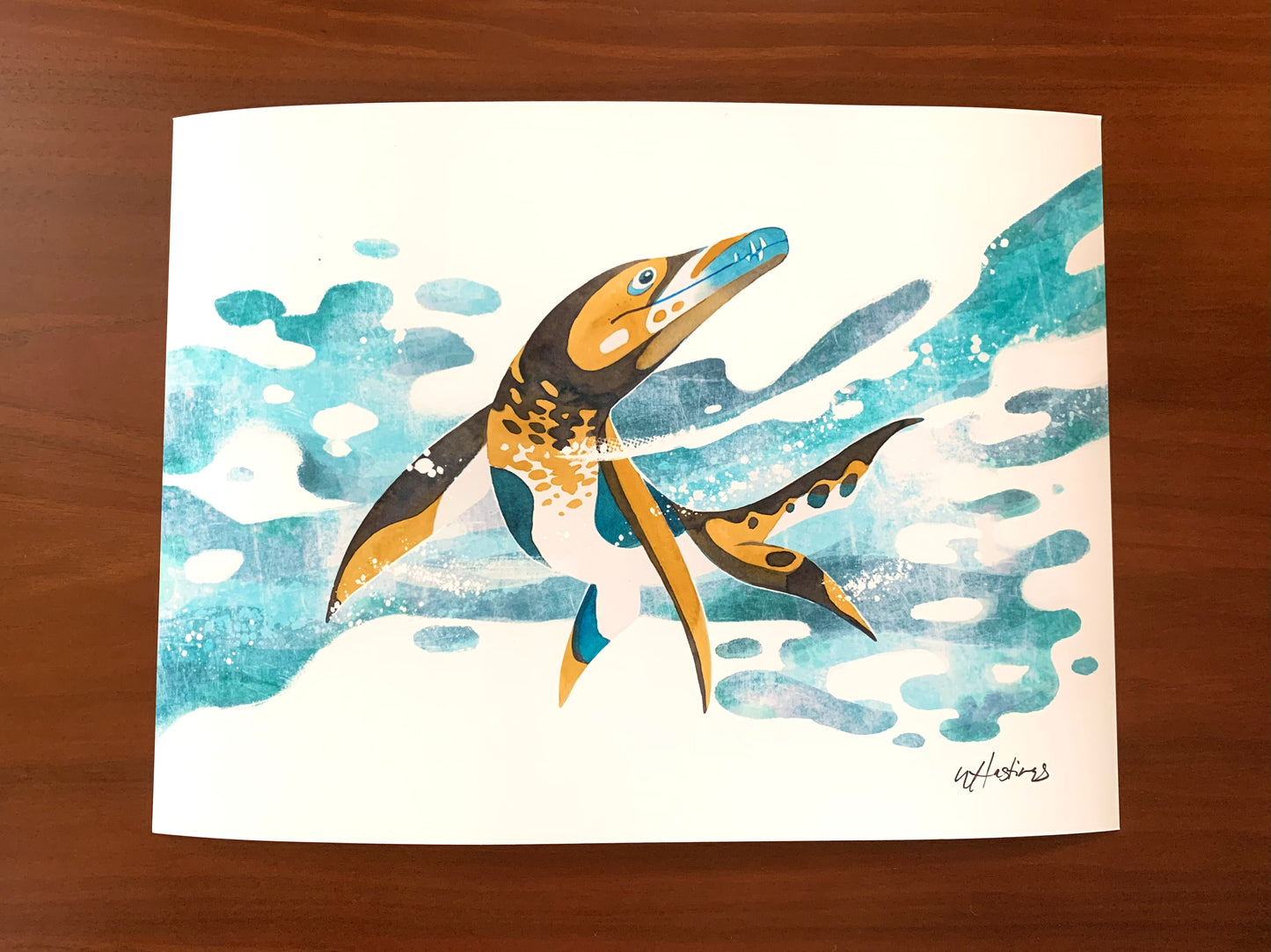 Pliosaurus - Fine Art Print