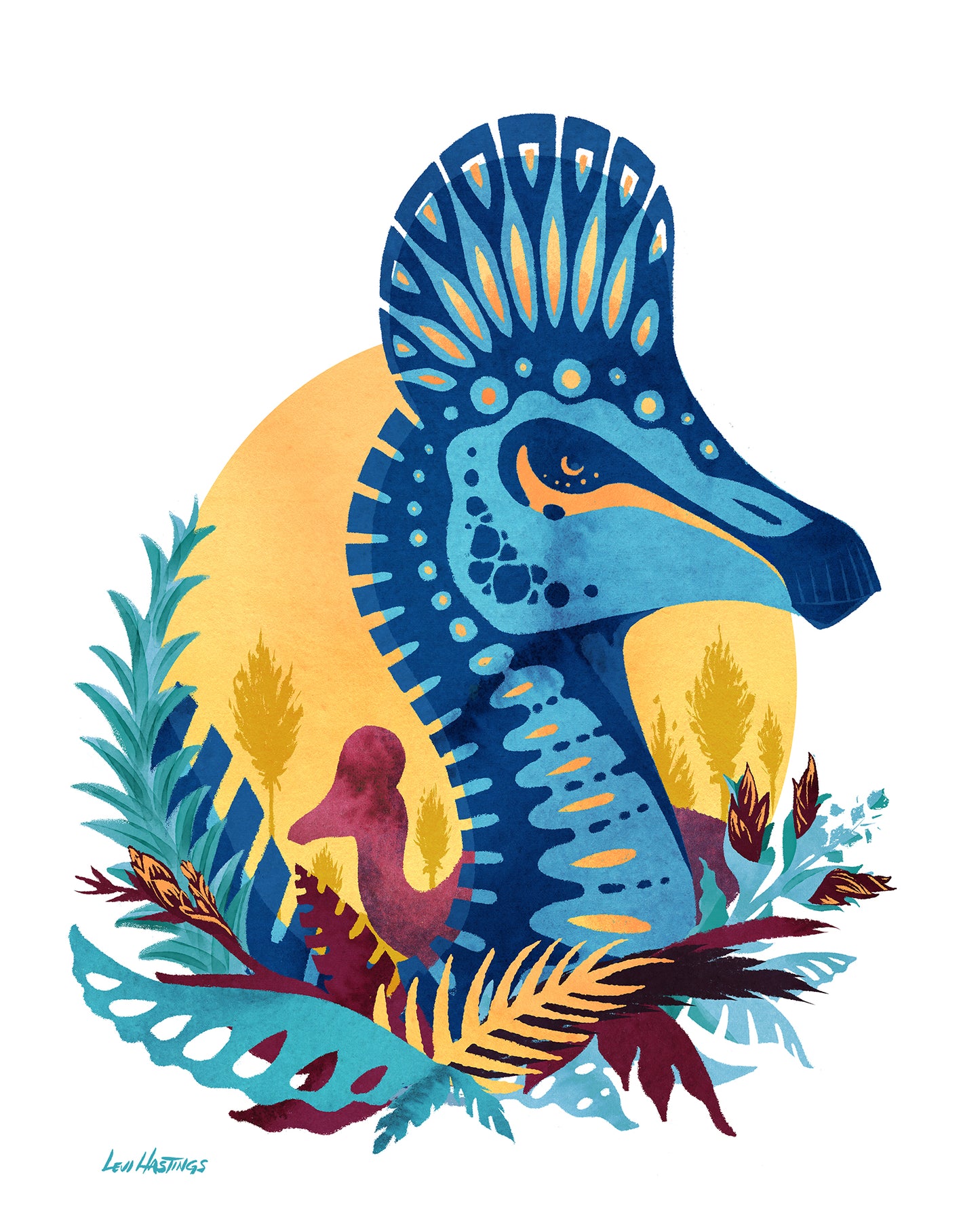 Corythosaurus - Fine Art Print