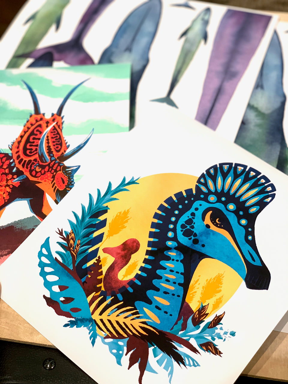 Corythosaurus - Fine Art Print