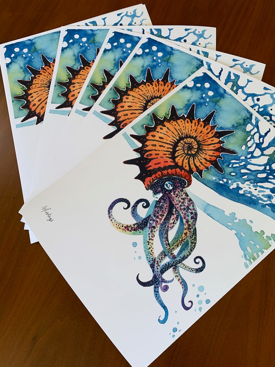 Ammonite - Fine Art Print