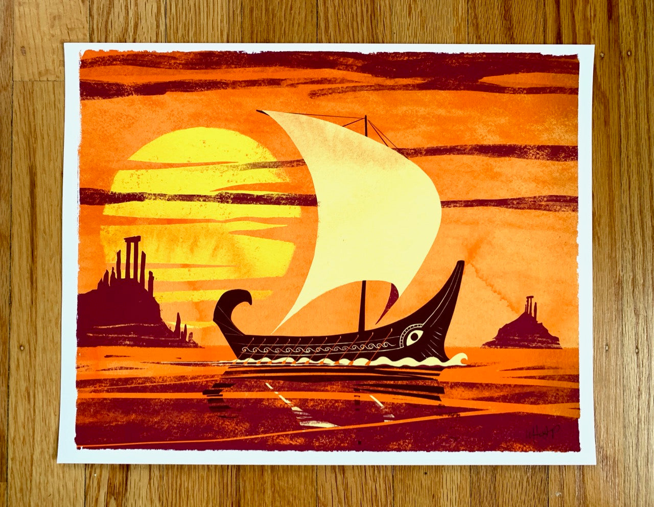 Greek Odyssey - Fine Art Print
