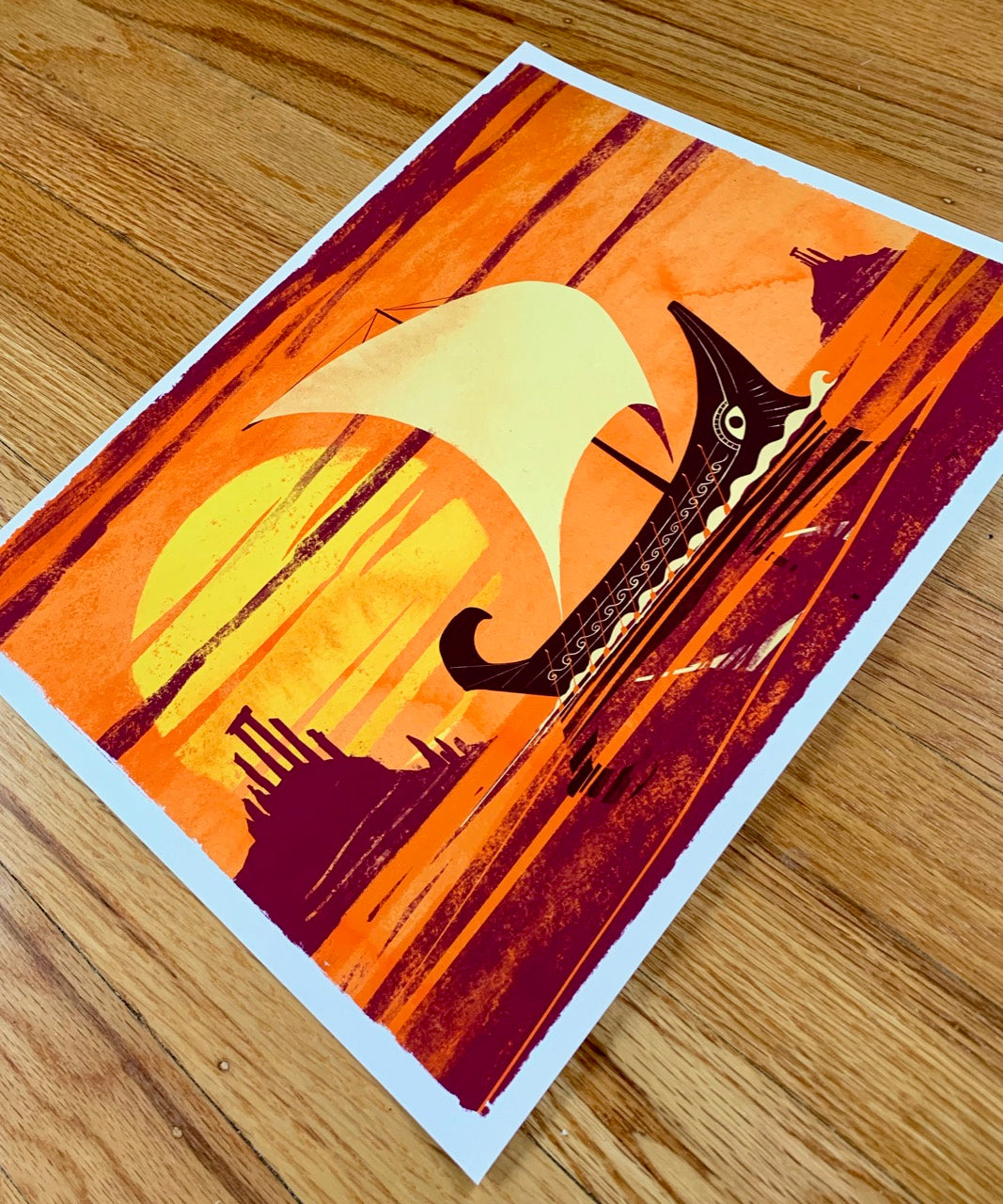 Greek Odyssey - Fine Art Print