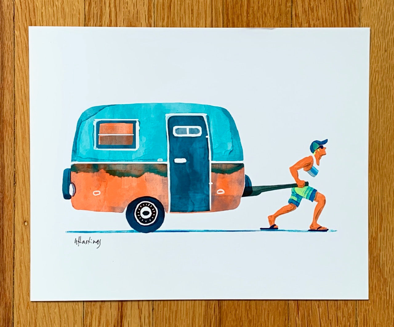 Mobile Home - Fine Art Print