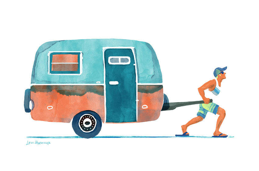 Mobile Home - Fine Art Print