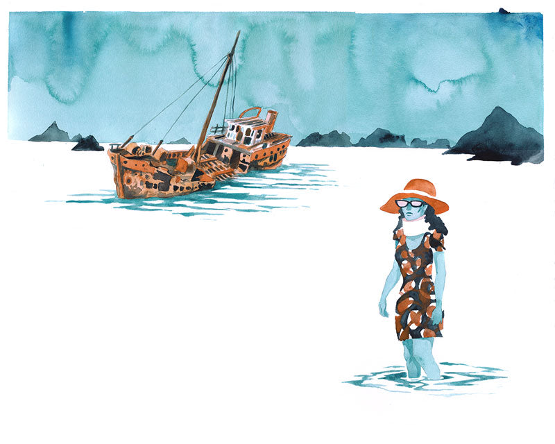 A Bit of a Wreck - Original