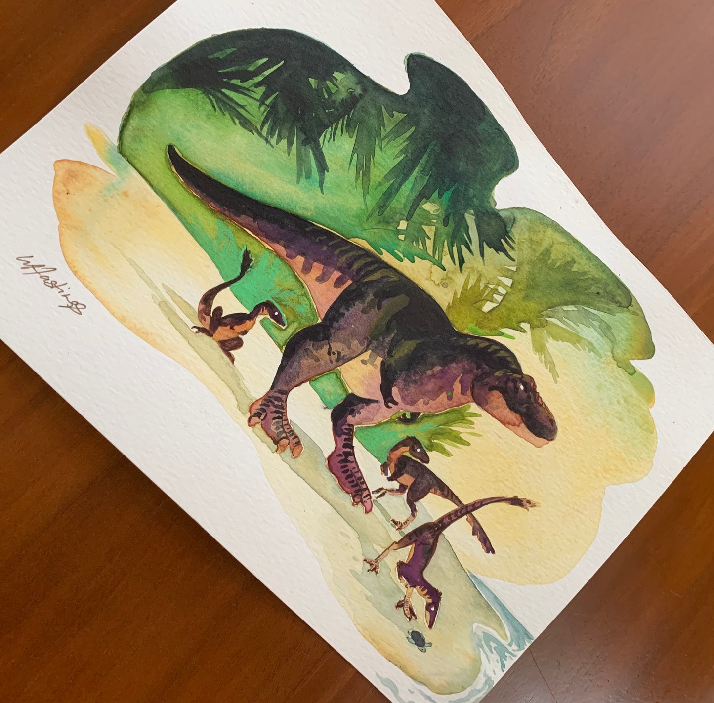 The Family Rex - Fine Art Print