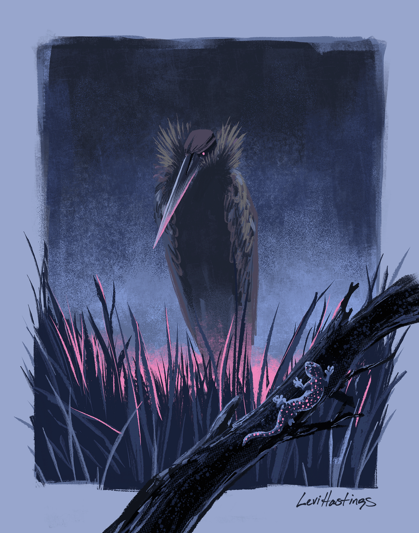 Monarch of the Marsh - Fine Art Print