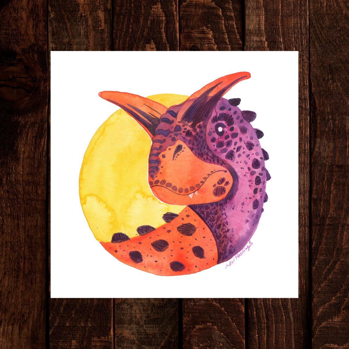 Carnotaurus - Fine Art Print