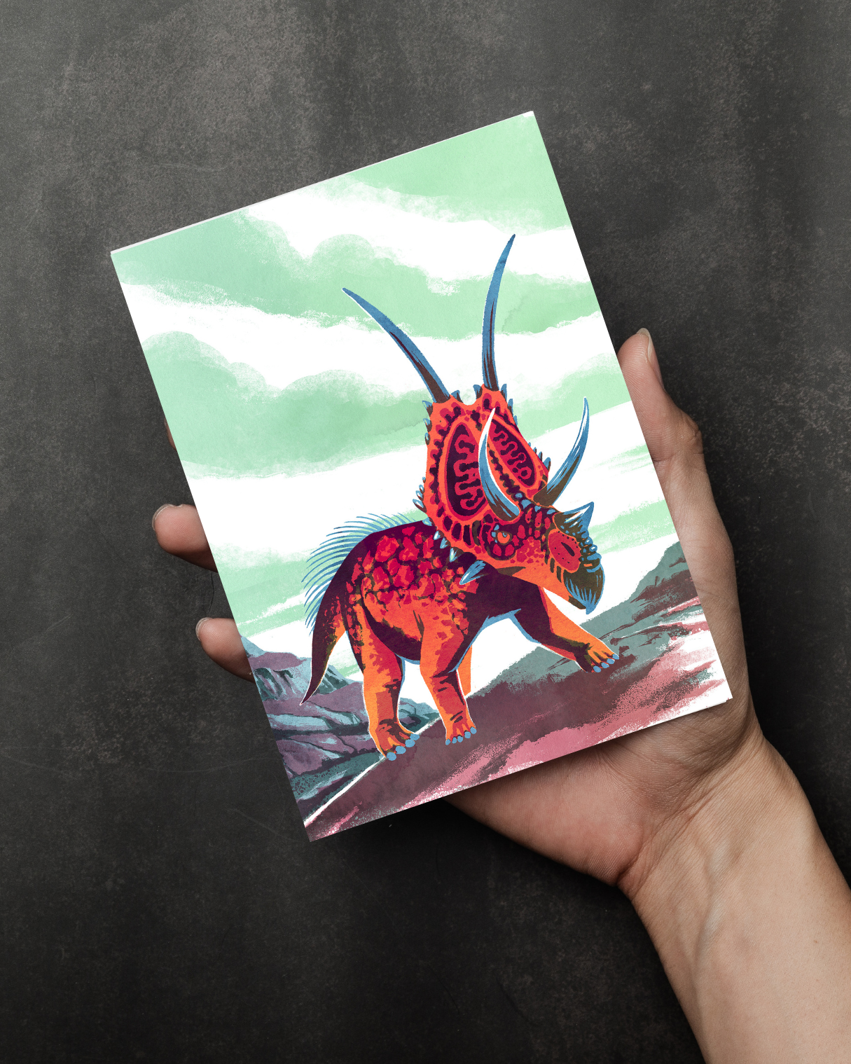 Diabloceratops - Fine Art Print