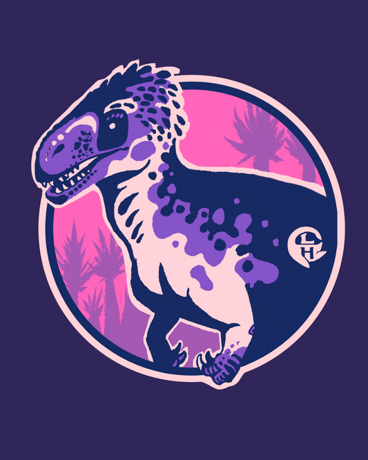 Megalosaurus Dinosaur Sticker