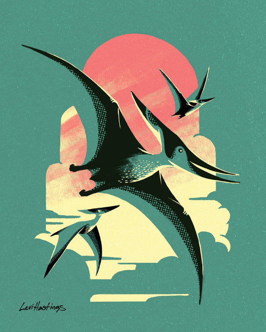Pteranodon - Fine Art Print - PREORDER