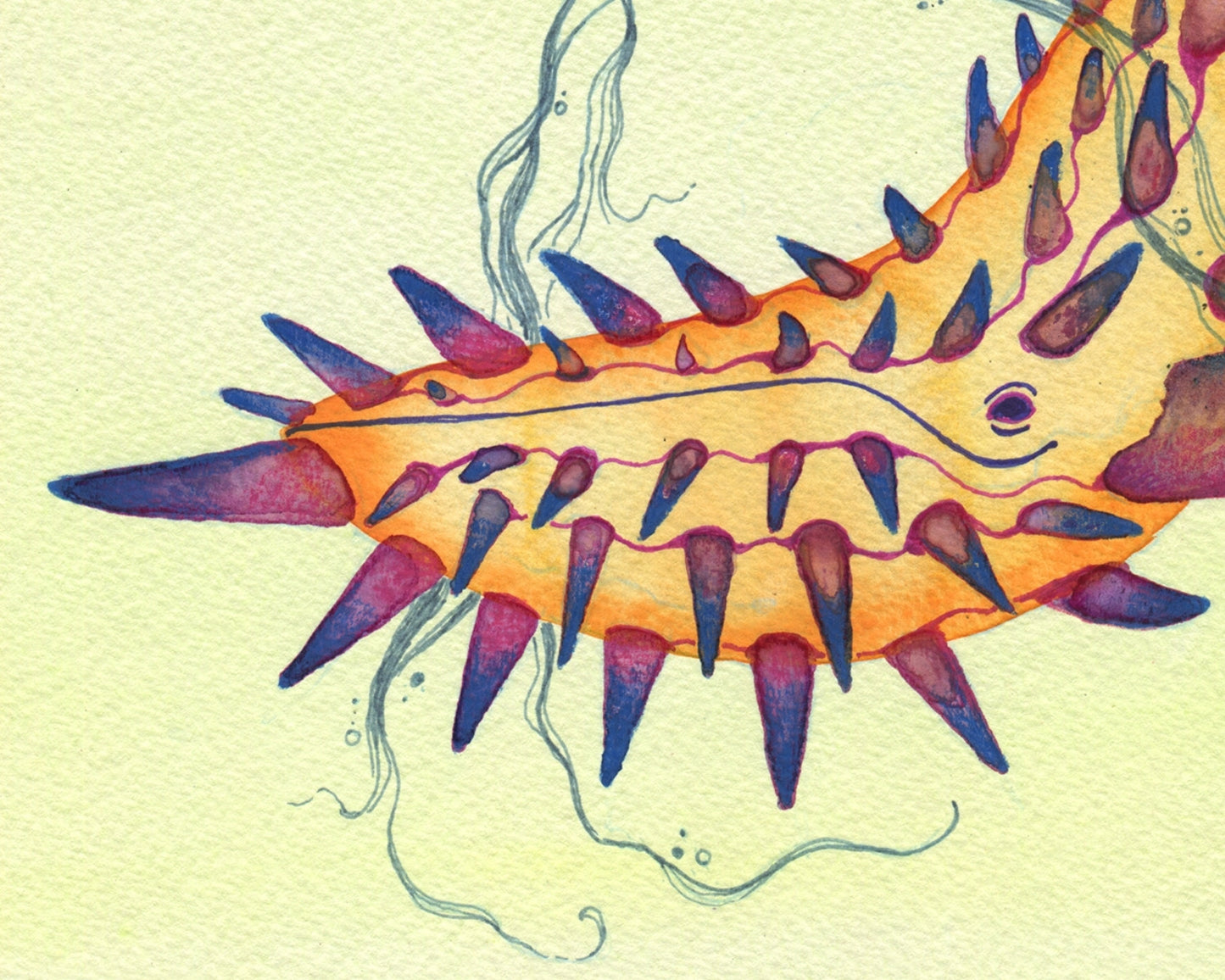 Whale of Wrath - Original Painting