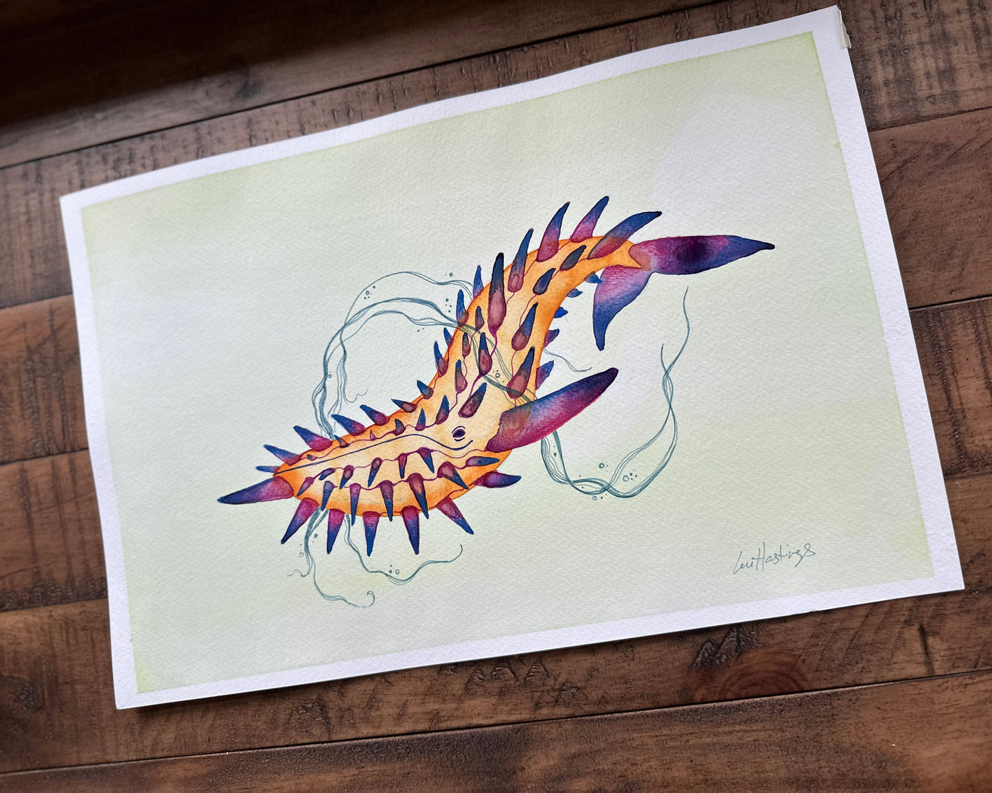 Whale of Wrath - Original Painting