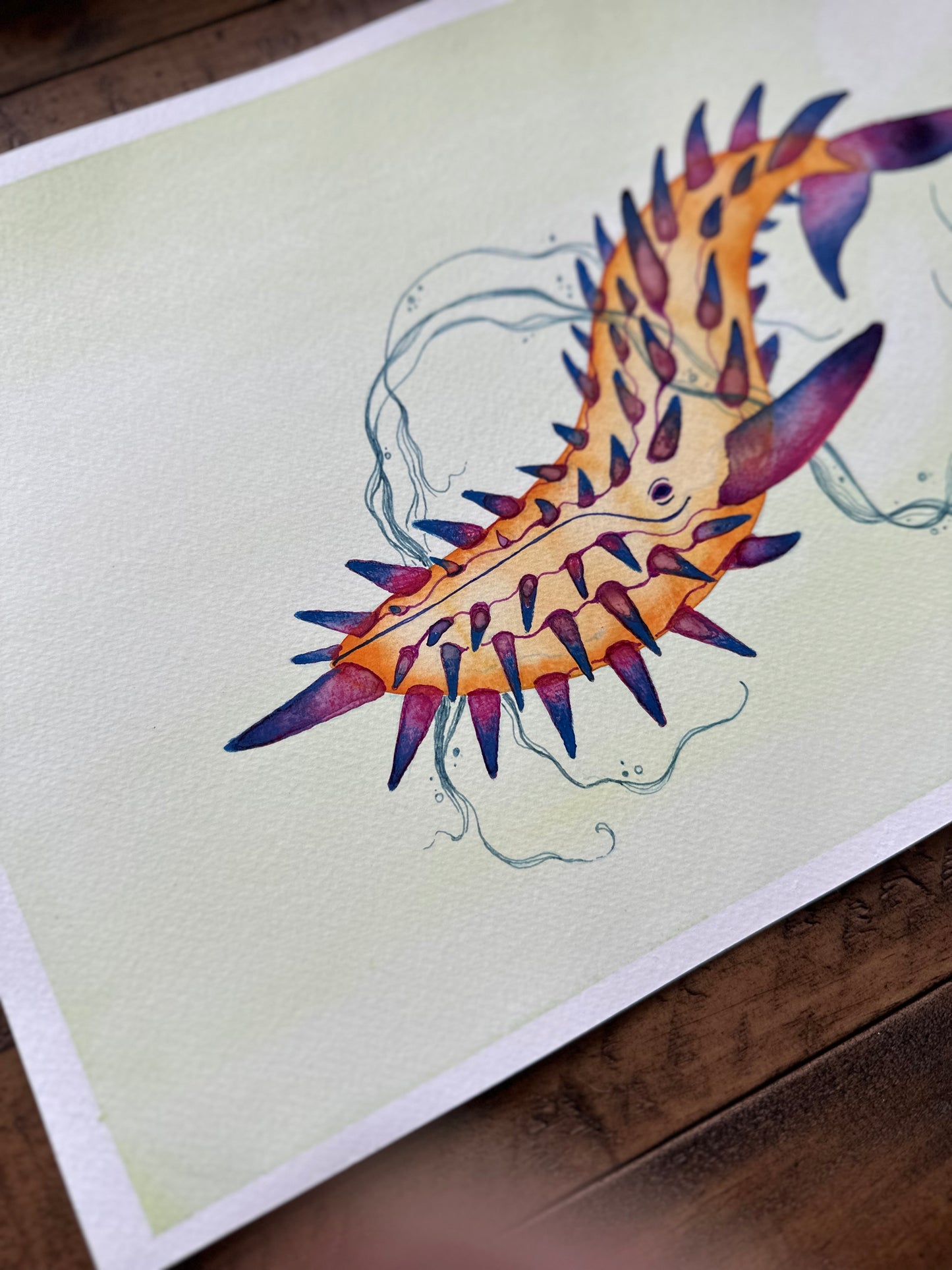 Whale of Wrath - Original Painting