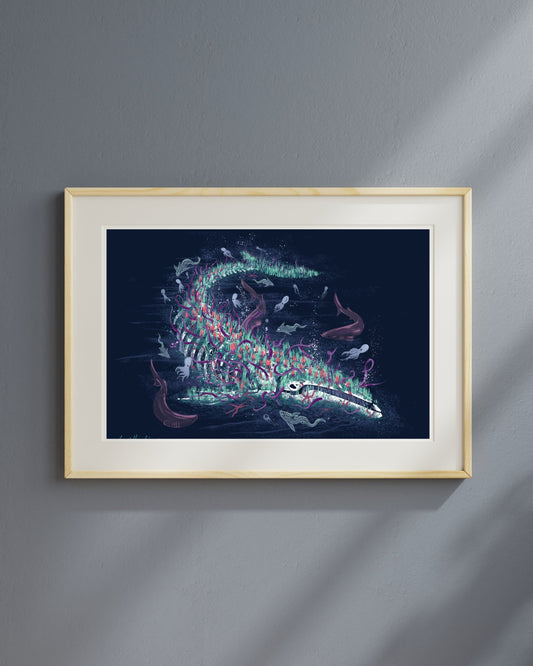 Whalefall - Fine Art Print