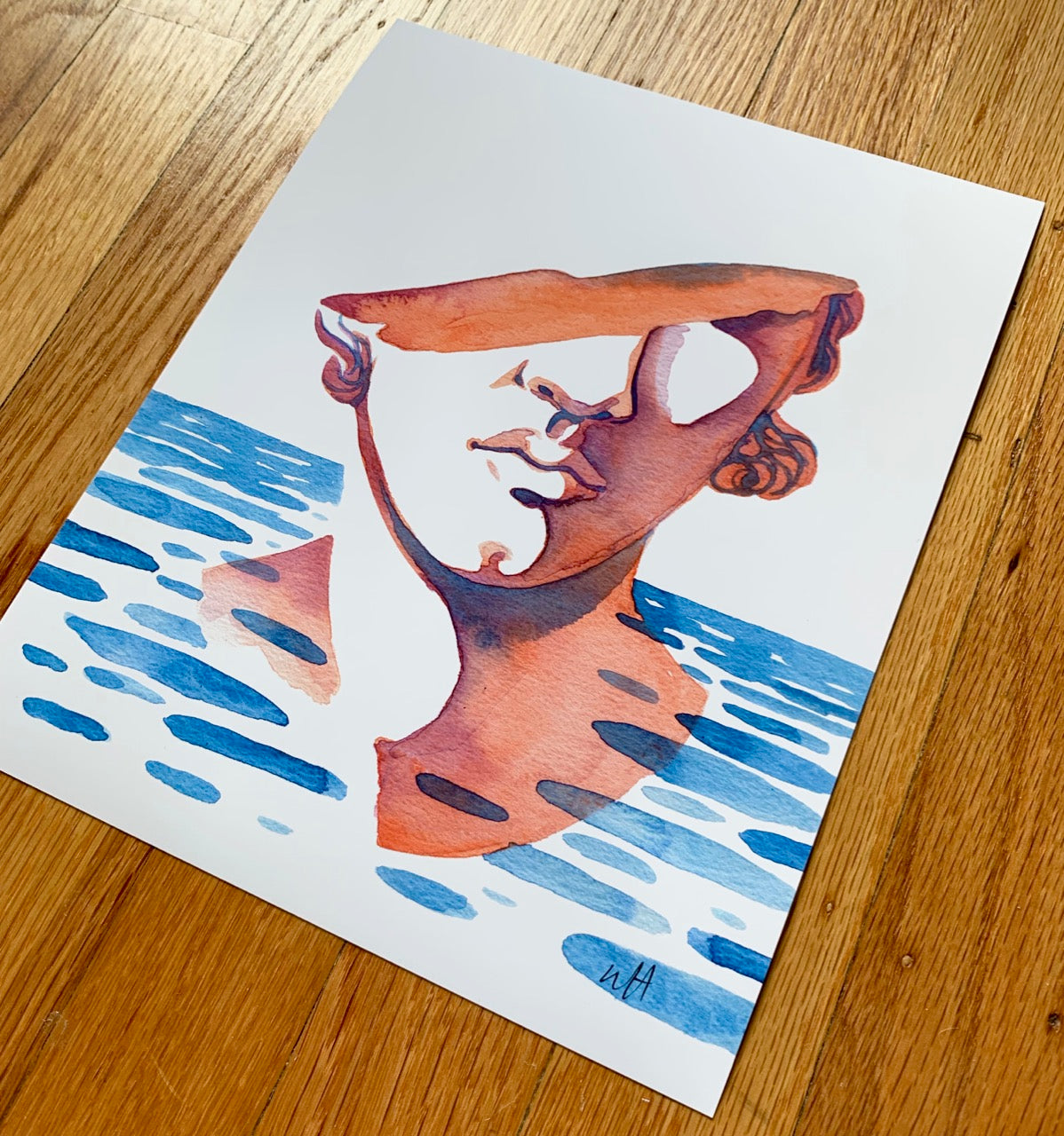 Greek Bust - Fine Art Print