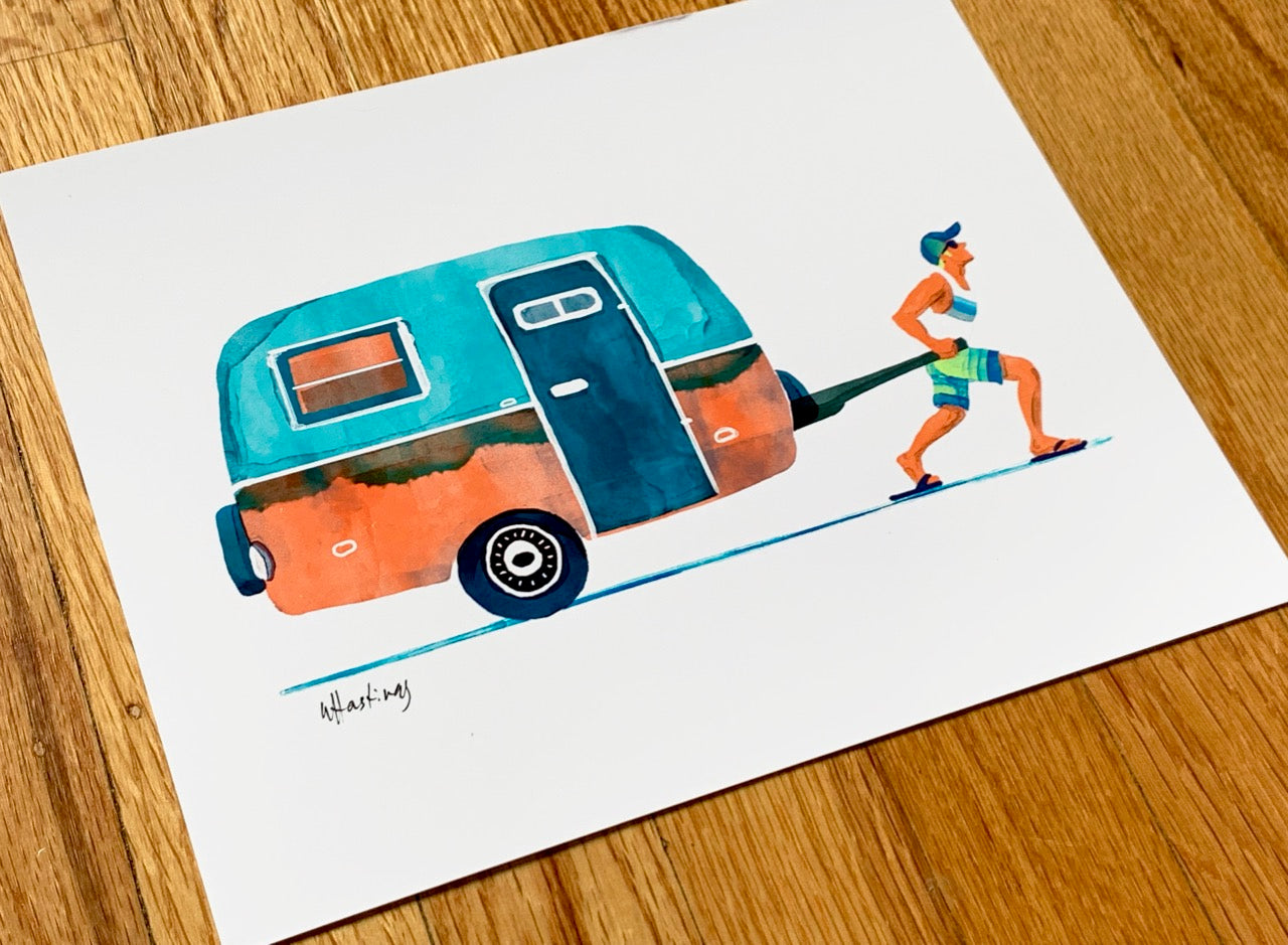 Mobile Home - Fine Art Print