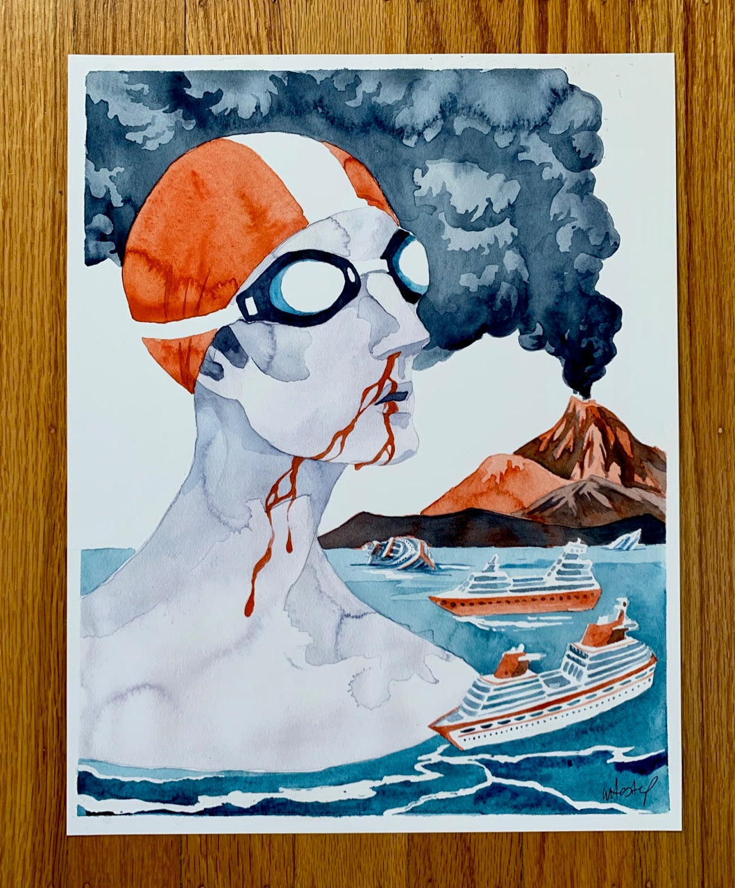 Subduction Zone - Fine Art Print
