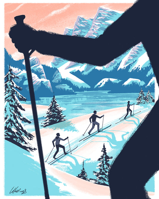 Ski Season - Fine Art Print