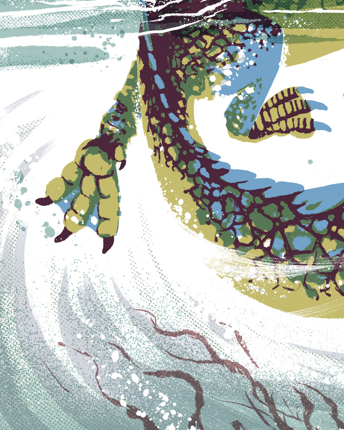 Spinosaurus - Fine Art Print
