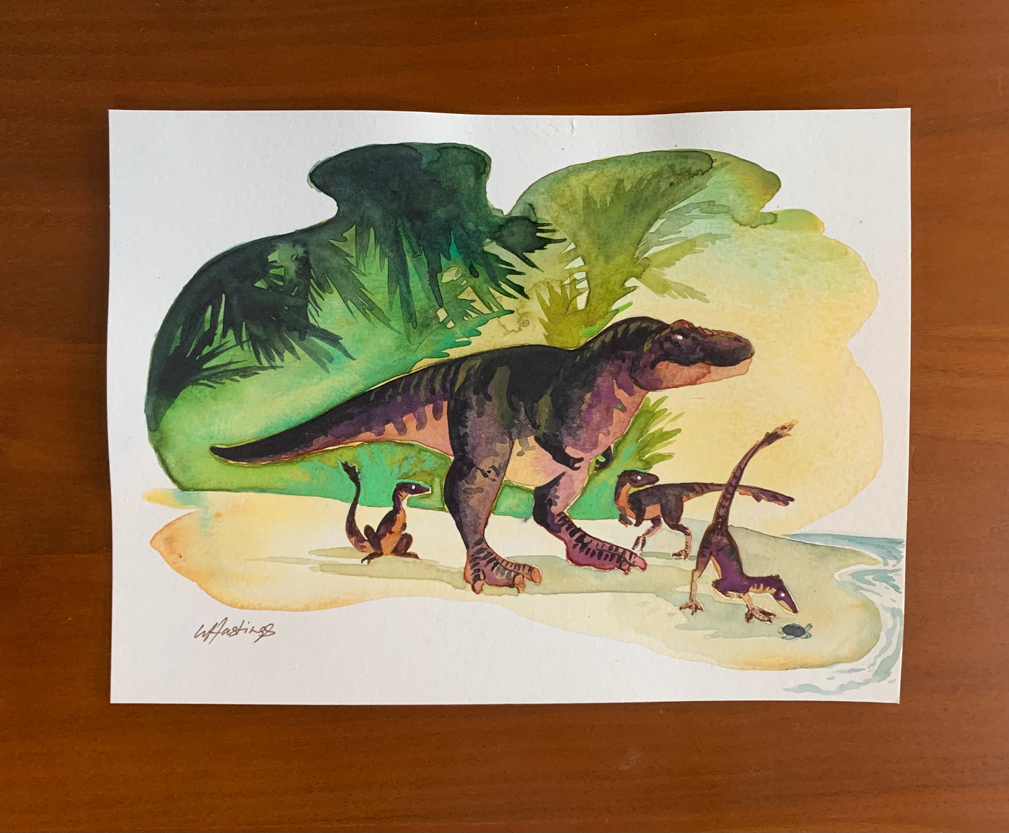 The Family Rex - Fine Art Print